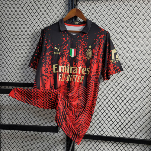Fans Version 23/24 AC Milan Jersey Football Jersey Custom Name 2023 2024 Soccer shirt