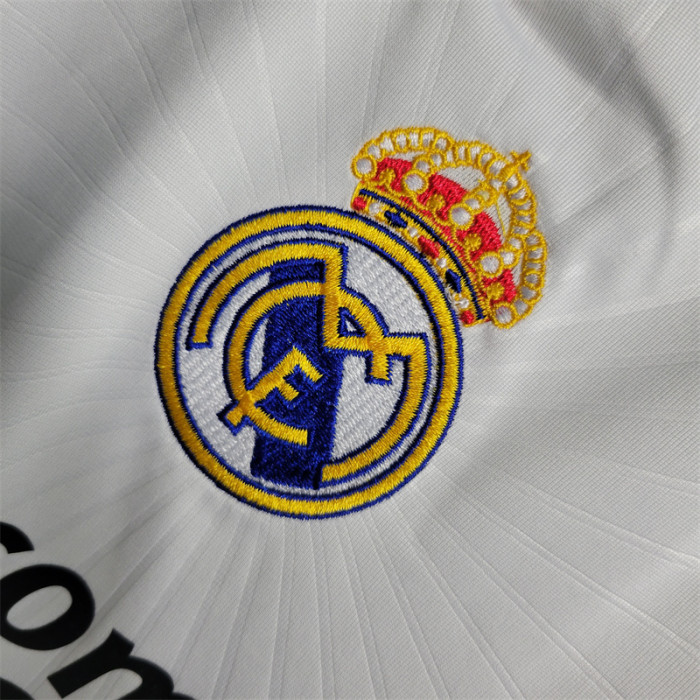 Real Madrid Jersey Home Kit 2010/11 Retro Football Team Soccer Shirt