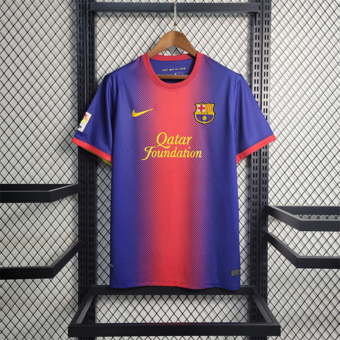 22.00 - Messi Barcelona Jersey 12/13 history retro Football kits 2012 2013  Custom Name Soccer sport shirt - www.vicksports.com