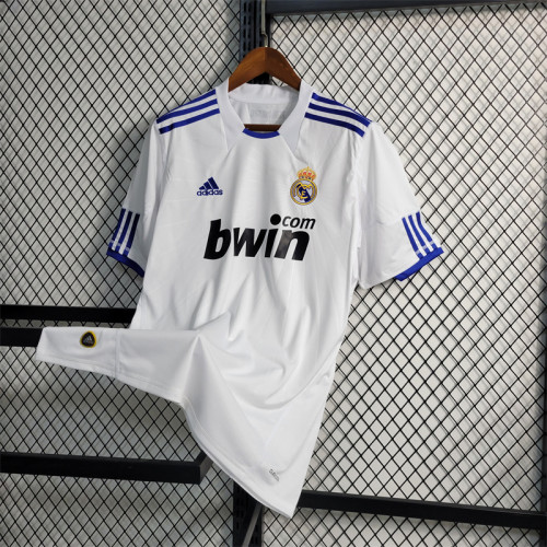Real Madrid Jersey Home Kit 2010/11 Retro Football Team Soccer Shirt