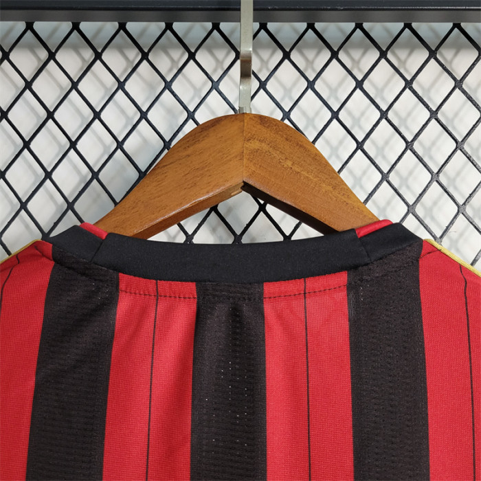 AC Milan Jersey 13/14 history retro Football kit Custom Name 2013 22014 Soccer Sport Shirt