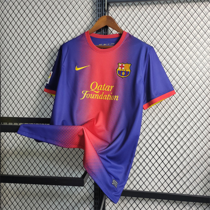 22.00 - Messi Barcelona Jersey 12/13 history retro Football kits 2012 2013  Custom Name Soccer sport shirt - www.vicksports.com
