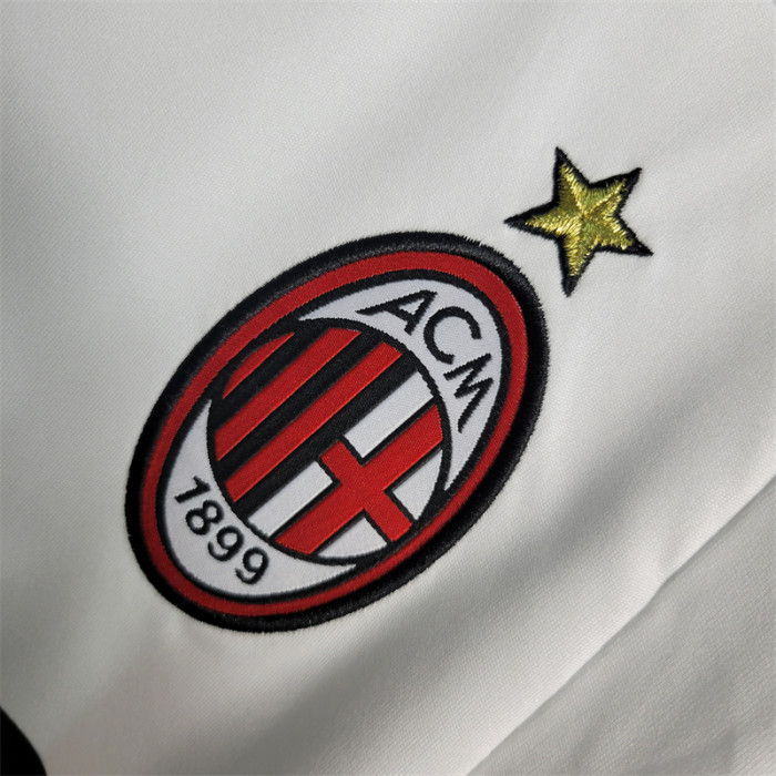 AC Milan Jersey Away kit 07/08 history retro Football kit Custom Name 2007 2008 Soccer Sport Shirt
