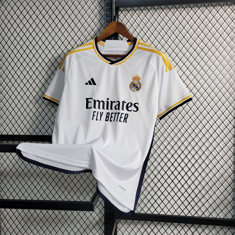Real Madrid 23-24 Football Shirt Home Player Version Soccer Jersey ...