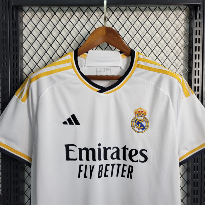 Real Madrid Jersey 23/24 Home Football Kit 2023 2024 Soccer Shirt