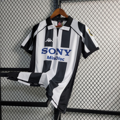 Juventus Jersey 97/98 history retro Football Kits Custom Name 1997 1998 Soccer Sport Shirt