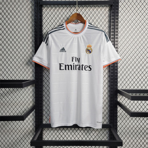 Real Madrid Jersey 13/14 history retro Football Kits Custom Name 2013 2014 Soccer Sport Shirt