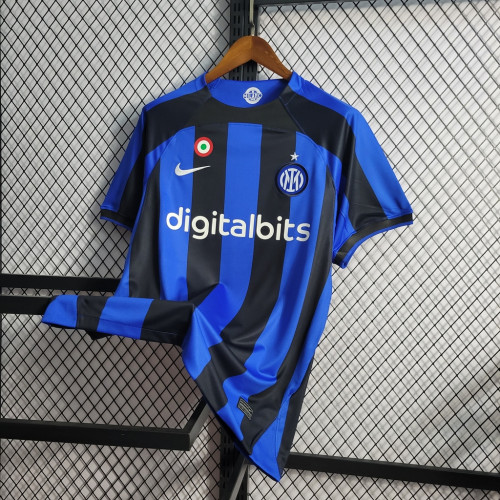 Inter Milan Jersey 22/23 Home Football Kit 2022 2023 Soccer Shirt