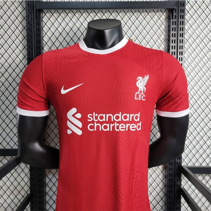 Player Version Liverpool Jersey 22/23 Home Football Kit 2022 2023 Soccer  Sport Shirt