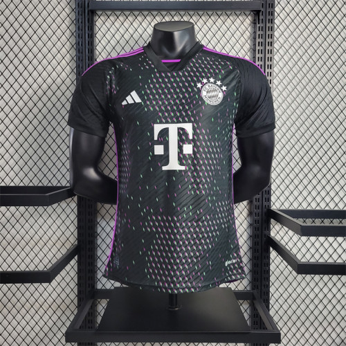 Player Version Bayern Munich Away Jersey 23/24 Harry Kane Football Kit 2023 2024 Soccer Team Shirt