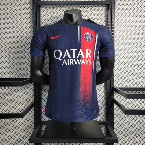 Player Version Paris Saint-Germain Jersey 23/24 PSG Home Football Kit 2023 2024 Soccer Team Shirt