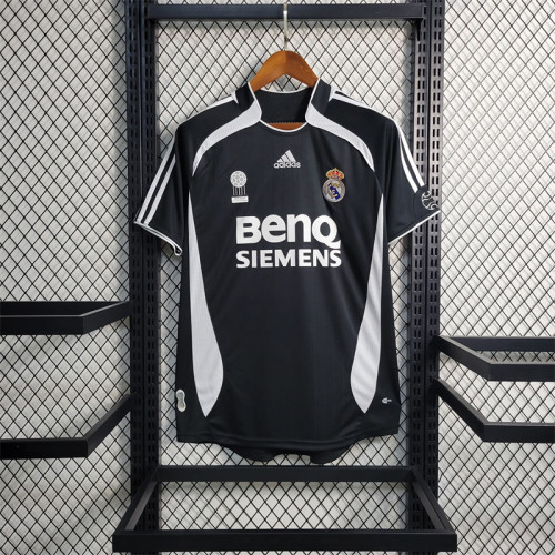 Real Madrid Jersey 06/07 History Retro Football Kits Custom Name 2006 2007 Soccer Team Shirt