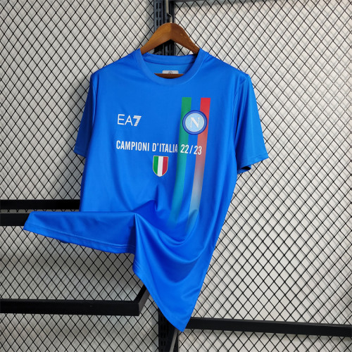 Naples Jersey 23/24 Football Kit 2023 2024 Soccer Team Shirt