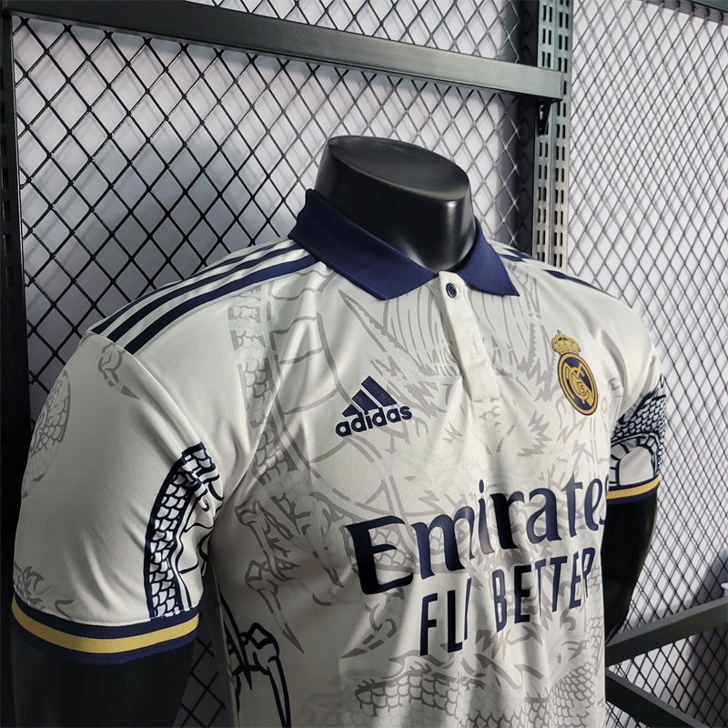 Player Version Real Madrid Dragon Jersey 23/24 Football Kit 2023 2024  Soccer Team Shirt