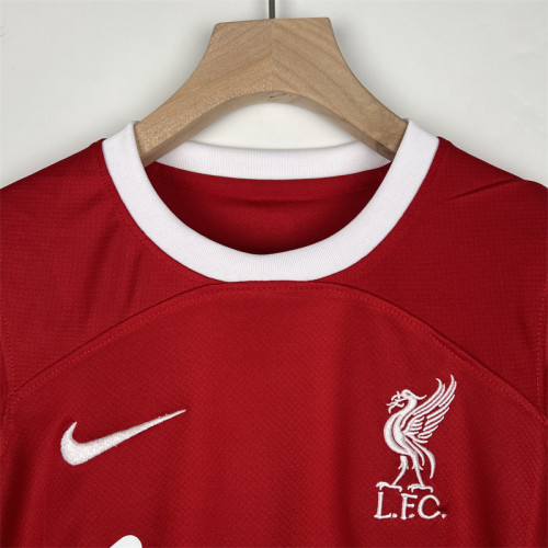 Liverpool Jersey Home Kit 23/24 Kids Football Team Soccer Shirt