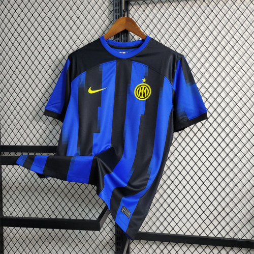 Inter Milan Home Jersey 23/24 Football Kit 2023 2024 Soccer Team Shirt