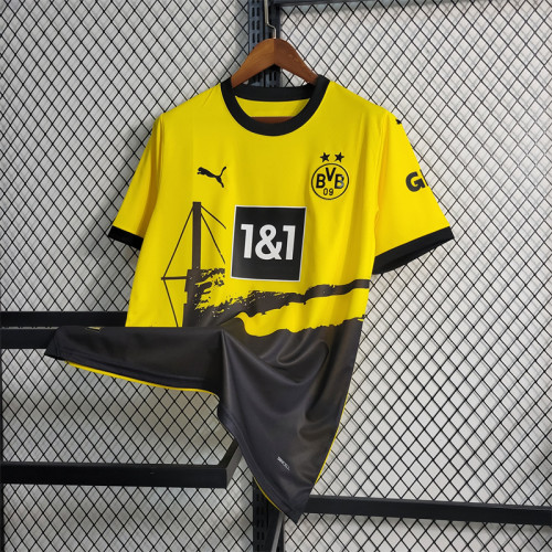 Dortmund Jersey 23/24 Home Football kit 2023 2024 Soccer Team Shirt