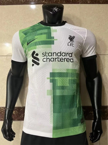Liverpool Away Kit 23/24 Player Version Football Jersey 2023 2024 Soccer Team Shirt