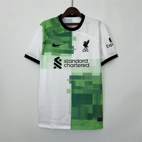 Liverpool Away Kit 23/24 Football Jersey 2023 2024 Soccer Team Shirt
