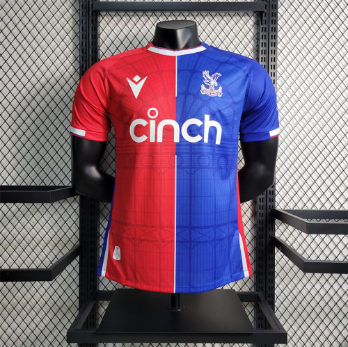 Crystal Palace Home Jersey 23/24 Player Version Football Kit 2023 2024 Soccer Team Shirt