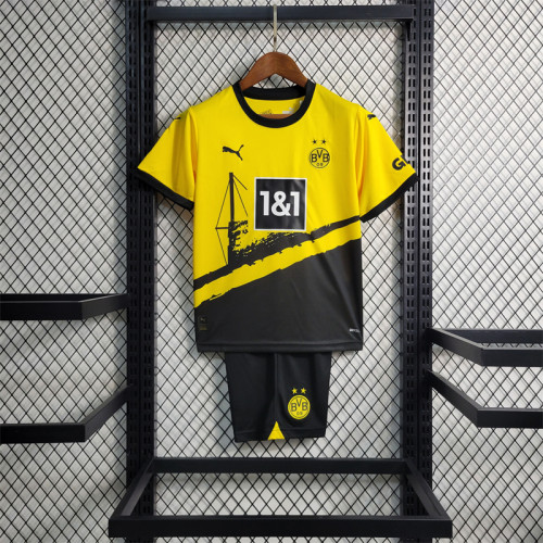 Dortmund Jersey home Kit 23/24 kids Football Team Soccer Shirt