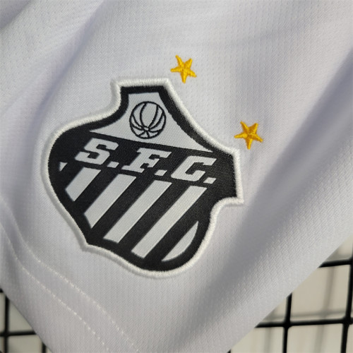 Santos home Jersey 23/24 kids Football kit 2023 2024 Soccer Team Shirt