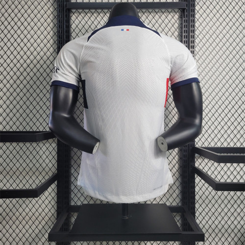 PSG Away Jersey 23/24 Player Version Paris Saint-Germain Football Kit 2023 2024 Soccer Team Shirt