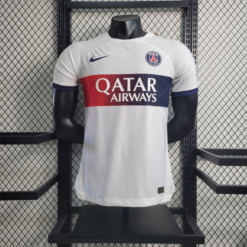 PSG Away Jersey 23/24 Player Version Paris Saint-Germain Football Kit 2023 2024 Soccer Team Shirt