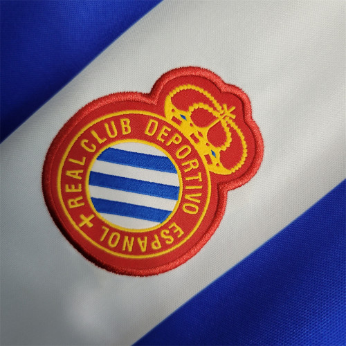 Retro version 1984-1989 Espanyol home Jersey
