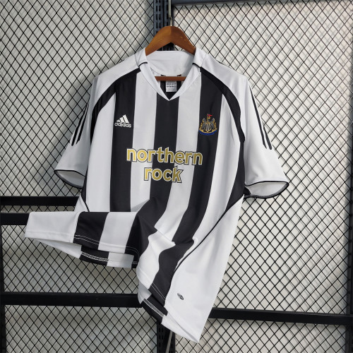 Retro Newcastle United Jersey 2005-07 Home Football Kit Soccer Shirt