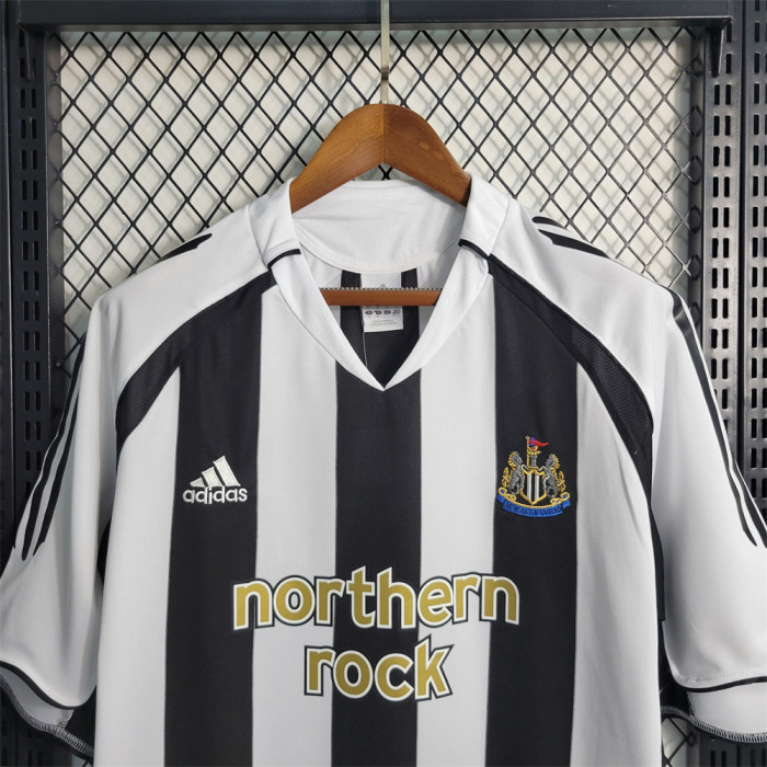 Retro Newcastle United Jersey 2005-07 Home Football Kit Soccer Shirt
