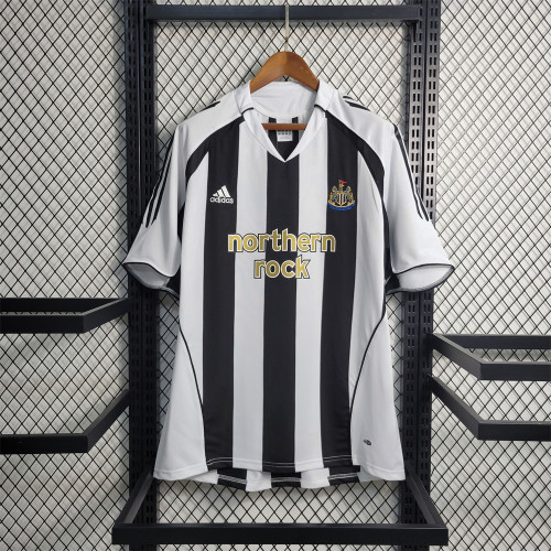 Retro Newcastle United Jersey 2005-07 Home Football Kit Soccer Shirt