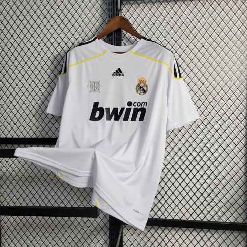 Retro 0910 Real Madrid Home Jersey
