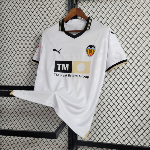 Valencia home Jersey 23/24 Football kits 2023 2024 Soccer Team Shirt