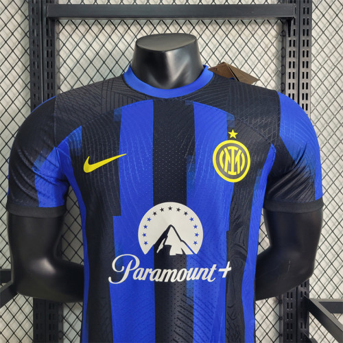 Player Version Inter Milan Jersey 23/24 Football Kit 2023 2024 Soccer Team Shirt