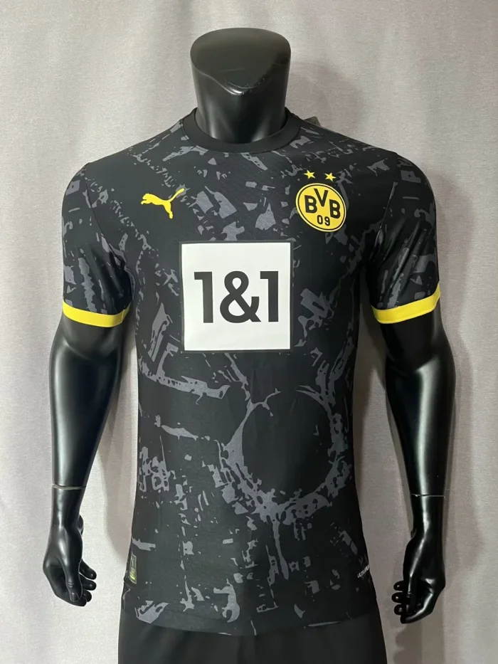 17.88 - Dortmund Away Jersey 23/24 Player Version Football kit 2023 2024  Soccer Team Shirt - www.vicksports.com