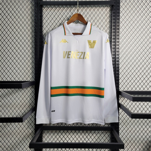 Venezia Away Jersey 23/24 Long Sleeves Football Kit 2023 2024 Soccer Team Shirt