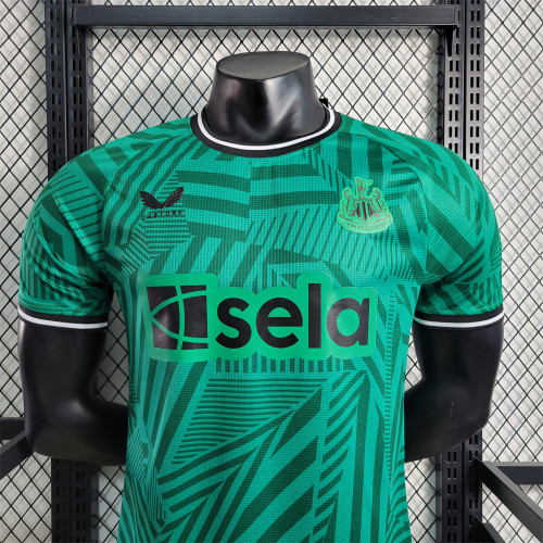 Newcastle United Away Jersey 23/24 Player Version Football Kit 2023 2024 Soccer Team Shirt