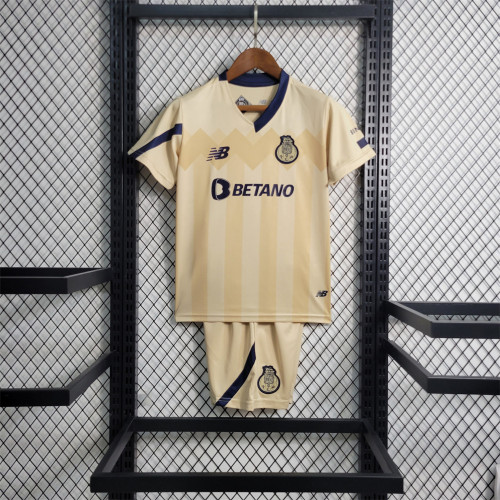 Porto Away Jersey 23/24 Kids Football Kit 2023 2024 Soccer Team Shirt