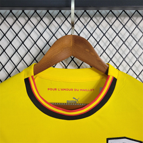 Lens Home Jersey 23/24 Football Kit 2023 2024 Soccer Team Shirt