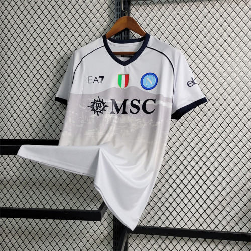 Naples Away Jersey 23/24 Football Kit 2023 2024 Soccer Team Shirt