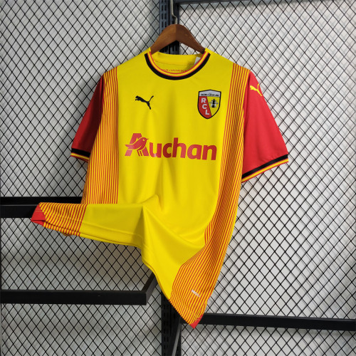 Lens Home Jersey 23/24 Football Kit 2023 2024 Soccer Team Shirt