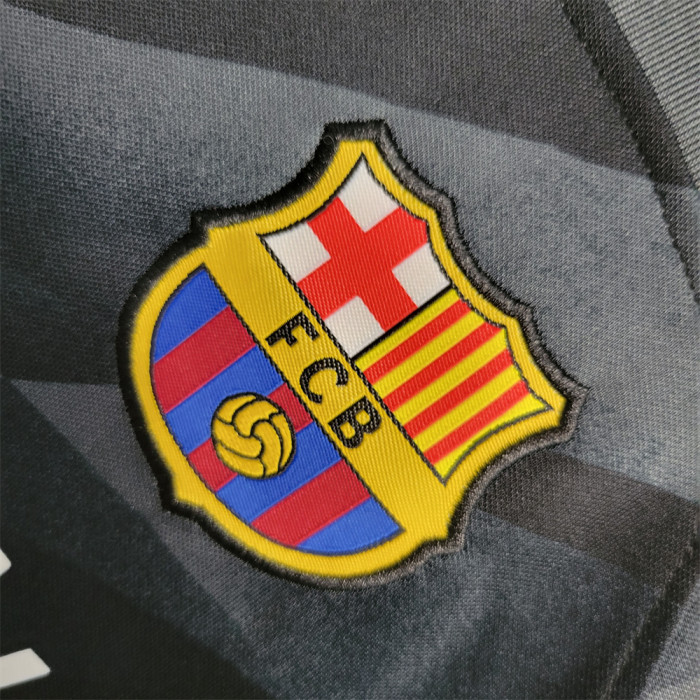 Nike Barcelona Long Sleeve Goalkeeper Jersey 23/24 Black - Size S