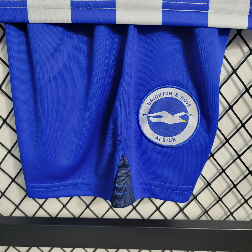 brighton and hove albion junior kit