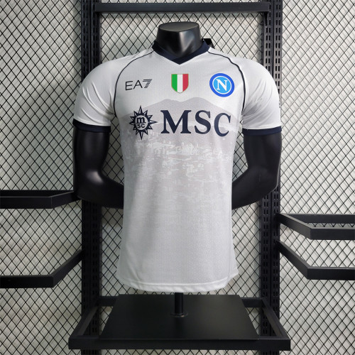 Naples Away Jersey 23/24 stadium Version Football Kit 2023 2024 Soccer Team Shirt