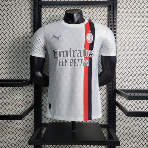 AC Milan Away Jersey 23/24 Player Version Football Kit 2023 2024 Soccer Team Shirt