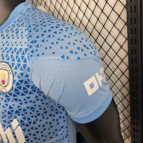Manchester City Training Jersey 23/24 stadium version Football Kit Custom Name 2023 2024 Soccer Team Shirt