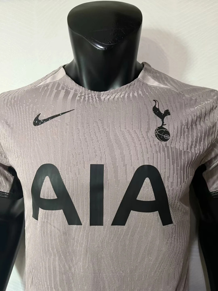 17.88 - Tottenham Hotspur Third Jersey 23/24 Player Version Football Kit  2023 2024 Soccer Team Shirt 