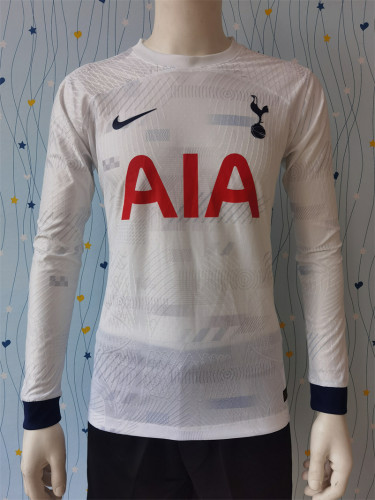 Tottenham Hotspur Home Jersey 23/24 Player Version Long Sleeves