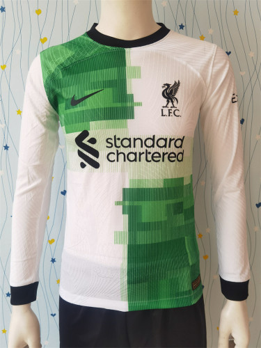 Liverpool Away Jersey 23/24 Player Version Long Sleeves